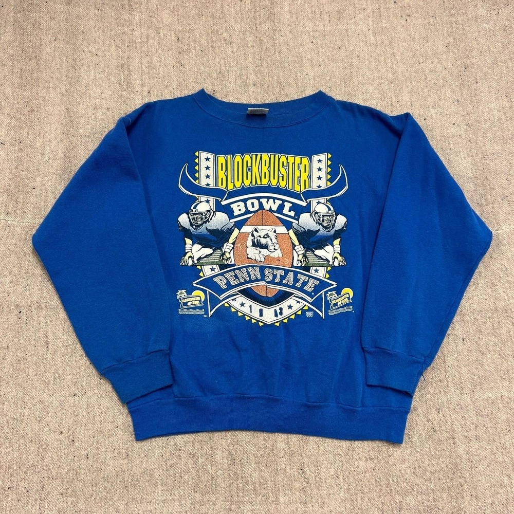 Vintage Penn State Nittany Lions Sweatshirt Mens XL Blue 1990s NCAA